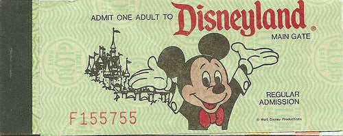 Disneyland Ticket